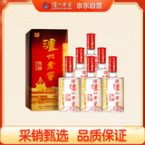 泸州老窖 六年窖头曲 浓香型白酒 52度500ml*6瓶 整箱装(赠送3个礼品袋)