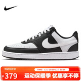 耐克NIKE板鞋女子减震COURT VISION运动鞋DH3158-003黑白40