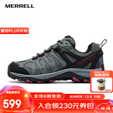 迈乐（Merrell）户外徒步鞋男女款ACCENTOR GTX/WP经典防水透气防滑耐磨登山鞋 J135493-GTX岩石灰（男款）上新 43