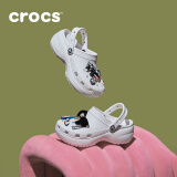 卡骆驰crocs经典云朵老爹鞋洞洞鞋时尚百搭女鞋拖鞋一脚蹬|206750 白色-100(含智必星) 38 (240mm)