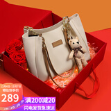 爱情海牛皮包包女包托特包大容量单肩高端品牌生日礼物高级感送女友老婆