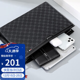 高尔夫（GOLF）男士手包休闲手拿包印花拉链信封包多卡位手抓包钱包送男友礼物