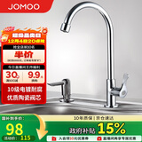 九牧（JOMOO）厨房水龙头 水槽洗菜盆单冷水龙头黄铜主体水龙头77020-182/1C-1