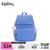 凯浦林男女款25年春夏新款大容量双肩背包学生书包猴子包 CITY ZIP S-鸡尾酒蓝