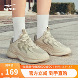 鸿星尔克男鞋休闲鞋网面透气慢跑鞋软底舒适复古老爹鞋运动鞋子男|逐光1.0