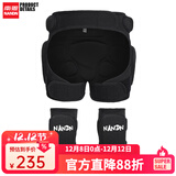 南恩NANDN滑雪护具儿童护臀护膝青少年运动防摔护垫厚套装 护臀护膝套装 M