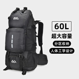 ALPINT MOUNTAIN埃尔蒙特大容量双肩包60L登山包背包男款旅行包女士专业户外徒步