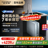 史密斯（A.O.SMITH）佳尼特蓝鲸净水机家用净水器直饮机一体机厨下7年RO膜1400G 实测1600G CR3600AE1国家补贴