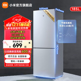 米家小米185升双门两门小型家用电冰箱 冷藏冷冻迷你双开门冰箱 租房宿舍BCD-185MDM03
