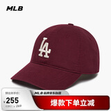 MLB帽子男女棒球帽秋夏鸭舌帽户外休闲软顶情侣3ACP6601N-07RDS