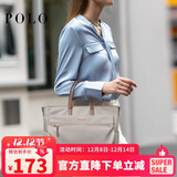 POLO电脑包女14/15英尺手提笔记本单肩手提包大容量商务出差公文包