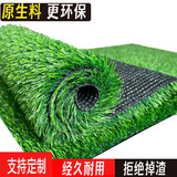夺秀 仿真草坪地毯塑料假草皮 人造草坪阳台户外人工草坪幼儿园假草坪 3厘米高密网格【2米宽】最下选长度】 【0.5米长】拍1件数量是0.5米 拍多件连成整块发
