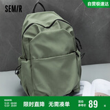 森马（Semir）双肩包女大学生书包男电脑包高中生男士旅行包背包105524153217