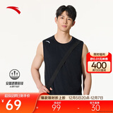 安踏速干背心丨男子透气夏季健身衣无袖冰丝篮球训练坎肩运动上衣