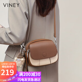 viney牛皮包包女包洋气手机包轻奢斜挎单肩包生日礼物高级感送女友老婆