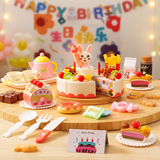 迪漫奇儿童过家家玩具婴儿切蛋糕模型玩具仿真声光切切乐宝宝生日礼物