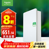 施耐德电气 配电箱 空开强电箱三排36回路家用暗装配线箱白色天朗系列TLA36B