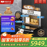 德普凯信（Depelec）2025年新品TD55PRO嵌入式无缝内胆蒸烤箱大容量55L蒸烤炸炖四合一APP智控彩磨砂白TD55M2SPLUS