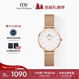 丹尼尔惠灵顿（DanielWellington）DW手表女 简约欧美表钢带石英女士手表圣诞礼物送女友DW219