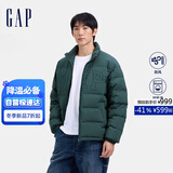 盖璞男女装秋冬新款美式防风立领羽绒服宽松情侣保暖外套678656