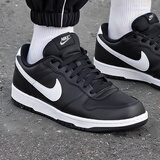 耐克（NIKE）男鞋士 2026春季新款运动鞋子男小白鞋低帮休闲鞋子耐磨透气板鞋 【经典款】016-经典黑白/晒图退10 39 （内长245mm）