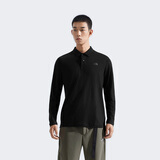 北面（The North Face）男装上衣冬季新款Elite美利奴羊毛长袖POLO衫轻薄户外运动T恤8DRH