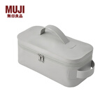 无印良品（MUJI）聚氯乙烯 防水收纳袋 户外 露营 户外用品 居家旅行便携 银灰色 长30*宽15*高12cm