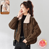 TERRE BLEUE保暖棉服棉衣女2025冬季新款时尚小个子百搭加绒加厚棉袄外套女