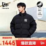 NEW ERA纽亦华MLB羽绒服男女秋冬运动鸭绒面包服NY保暖外套14387859-M
