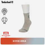 添柏岚（Timberland）官方中性长袜新款户外休闲舒适透气|A2Q4K A2Q4K052/中麻灰色 M