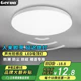 格润莱特（GERUN）led雷达感应吸顶灯 智能感光微波人体楼梯感应灯过道走廊节能灯具 18W Φ22cm 雷达感应三防吸顶灯 白光