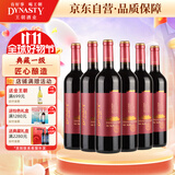 王朝（DYNASTY）典藏一级干红葡萄酒整箱红酒750ml*6瓶超市同款