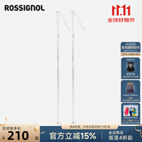 ROSSIGNOL金鸡专业双板滑雪杖ELECTRA系列全地域铝合金雪杖 白色 110