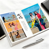 世纪开元照片书定制作相册本纪念册高级毕业礼物diy宝宝成长记录册冲洗打印情侣写真家庭影集婚礼旅行礼物