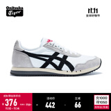 Onitsuka Tiger鬼塚虎男女鞋休闲鞋子透气运动鞋减震慢跑鞋DUALIO 白色100 42