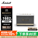 MARSHALL（马歇尔）ACTON II BLUETOOTH 音箱2代无线蓝牙家用重低音音响 白色