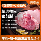 高金食品 贵州 精选猪前肘2.2斤 猪前肘子猪蹄膀猪肘子带骨去毛 猪肉生鲜