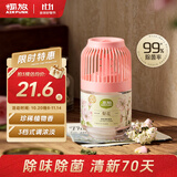 air funk空气清新剂室内香薰香氛小香墩卧室厕所卫生间除臭除异味 梨花香