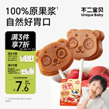 不二宝贝山楂棒棒糖100g水果棒儿童零食水果条原果打浆制作搭宝宝零食