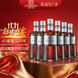 张裕 派格尔银马白兰地 500ml*6瓶 洋酒 整箱装 自饮宴请聚会礼物礼品