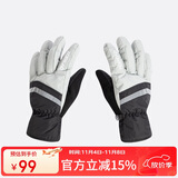 探路者（TOREAD）滑雪手套 24秋冬男女通用防风防寒保暖手套TELLCM90725 黑色灰色L