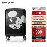 新秀丽（Samsonite）行李箱20英寸拉杆箱迪士尼米奇旅行箱包AF9黑色登机密码箱