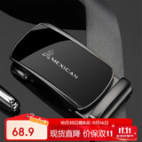 稻草人男士皮带扣头休闲裤带自动扣腰带带身配件