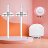 优爱心吸管用于贝qin奶瓶配件 宽口径奶瓶转换变吸嘴鸭嘴 直饮吸管重力 十字孔吸嘴自带粗管 2套