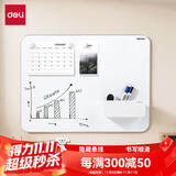 得力(deli)挂式白板 窄边框系列120*90cm易擦磁性办公教学会议悬挂式白板家用儿童写字板黑板50027