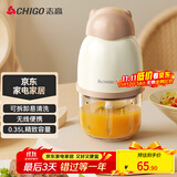 志高（CHIGO）婴儿辅食机 无线绞肉机 捣蒜器蒜泥 小型多功能搅拌机碎肉机辅食料理机 TK-FS06