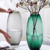 智宙【热卖】菩提落地富贵竹客厅摆件醒花龙柳南天竹玻璃花瓶水培花盆 【热卖】菩提【透明】