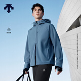 迪桑特（DESCENTE）TRAINING综训运动健身防泼水男士加绒梭织上衣 NV-藏青色 M (170/92A)