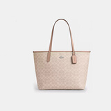 蔻驰（COACH）【品牌直供】女包CITY33通勤电脑包托特包CV976奶茶生日礼物
