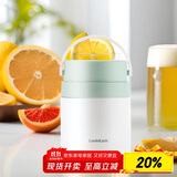 乐扣乐扣LOCK&LOCK保温桶 不锈钢便携式手提保温饭盒带餐具500ml 绿色
